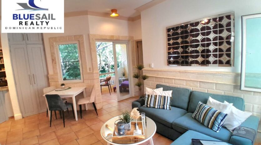 beautiful tables & chairs in villa