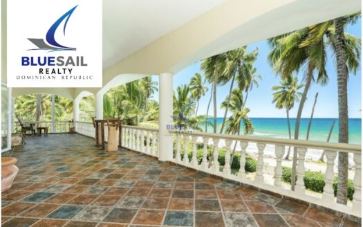 Oceanfront Villa For Sale Cabarete