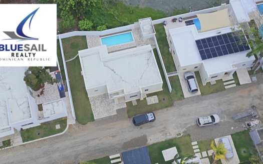 "Villas Del Sol Cabarete villa exterior with private pool"