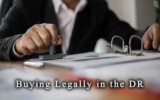 Dominican Republic Certificate of Title and property deed documents for a foreign buyer's purchase