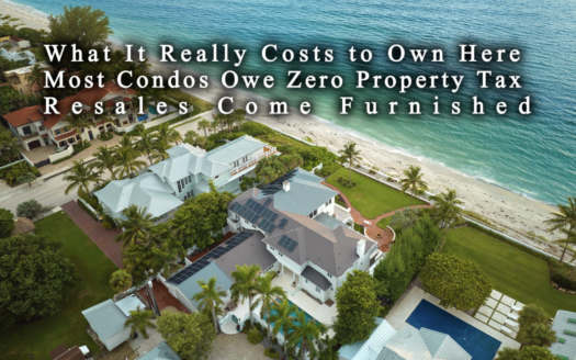 Furnished oceanview living room in a Dominican Republic condo, illustrating the true cost of ownership on the North Coast
