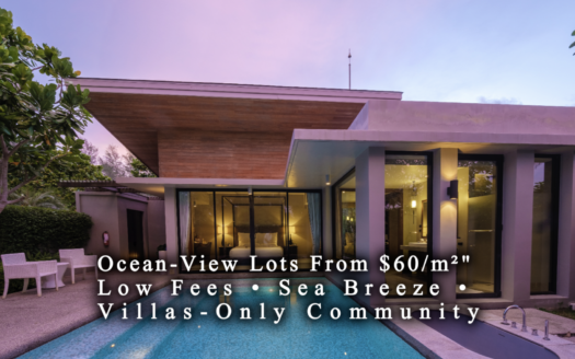 Ocean-view hillside villas in Lomas Mironas gated community between Sosúa and Cabarete, Dominican Republic