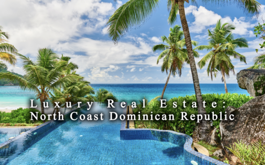 Luxury oceanfront villa with private pool on the Dominican Republic's North Coast, representative of properties in Cabarete, Sosúa, and Cabrera