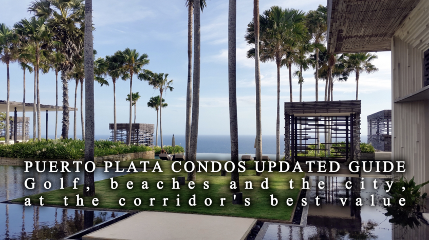 Condominium with pool in Playa Dorada on the edge of Puerto Plata, Dominican Republic