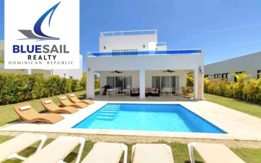 Three-bedroom pool villa with private pool in gated Sosúa Ocean Village