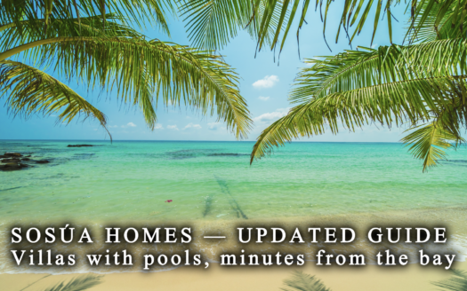 Villa with private pool in a gated community in Sosúa on the Dominican North Coast