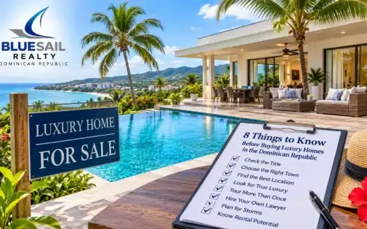 luxury homes for sale in the Dominican Republic